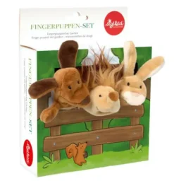 Fingerpuppenset Garten