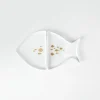 Fischschalen Set L.25cm B.15cm H.1cm