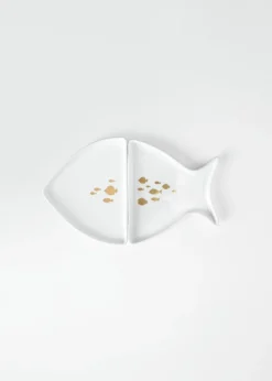 Fischschalen Set L.25cm B.15cm H.1cm