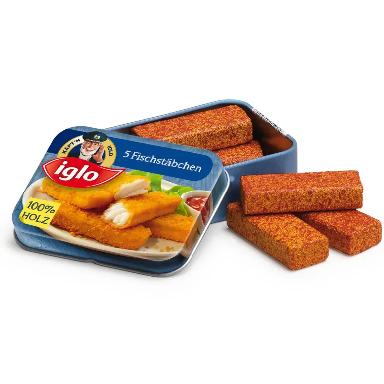 Fischstäbchen von Iglo in der Dose