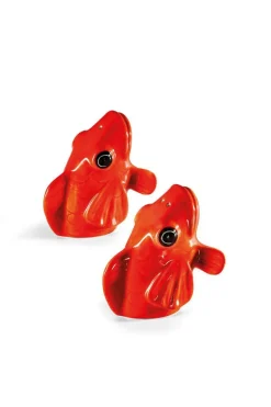 Fishes for Dishes Salz- +Pfefferstreuer rot