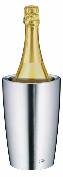 Flaschenkühler Secco Edelstahl, Matt