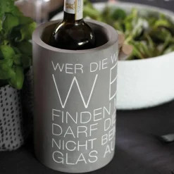 Flaschenkühler „Wahrheit im Wein