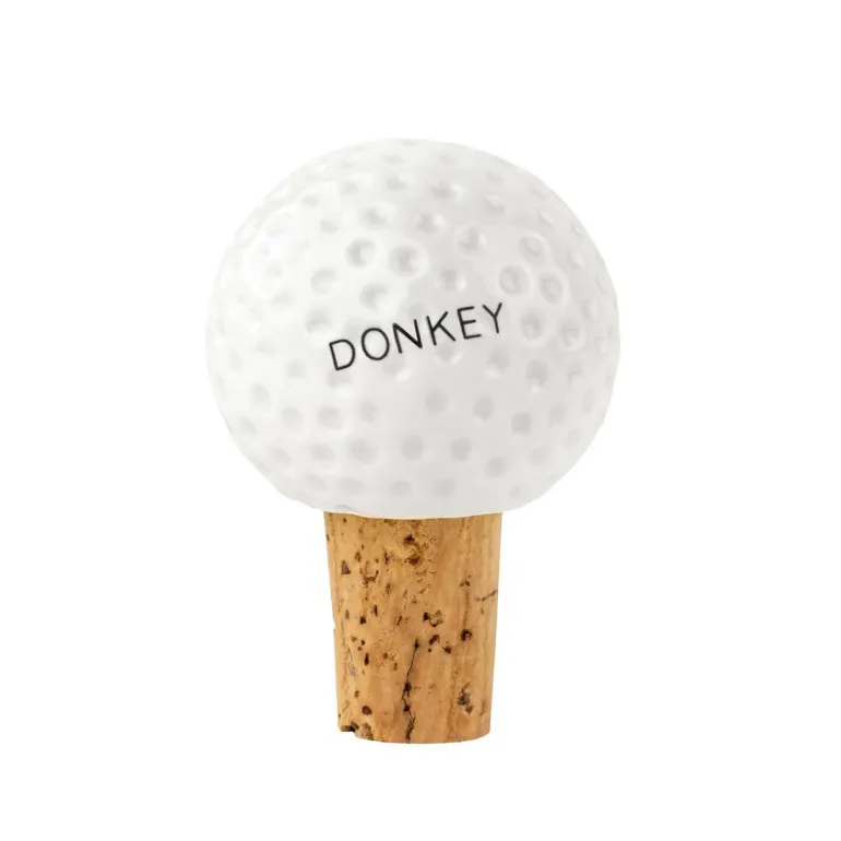 Flaschenverschluss Golf / Flaschenkorken /weißca