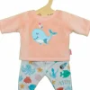 Flauschiger Pyjama "Wal Bobby" Gr. 28-35cm