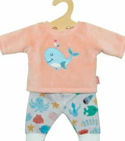 Flauschiger Pyjama "Wal Bobby" Gr. 28-35cm