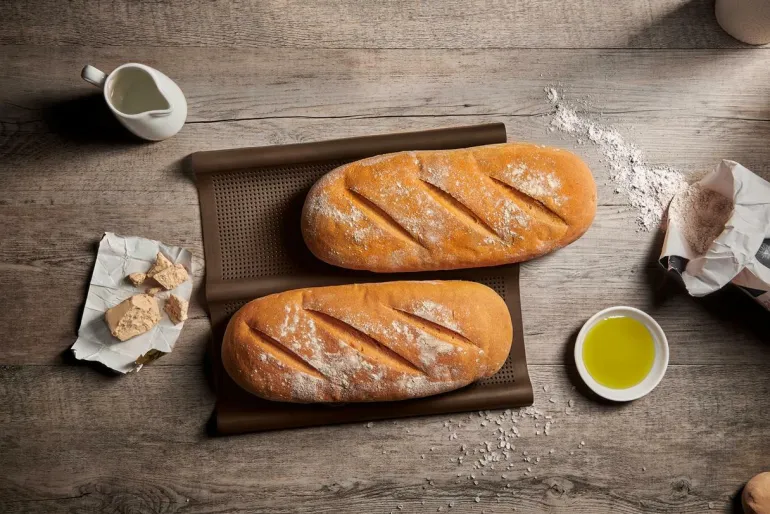 Flexiform Ciabatta 29,5x26cm 2fach Braun