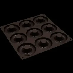 Flexiform Donuts 26x26cm 9fach Braun