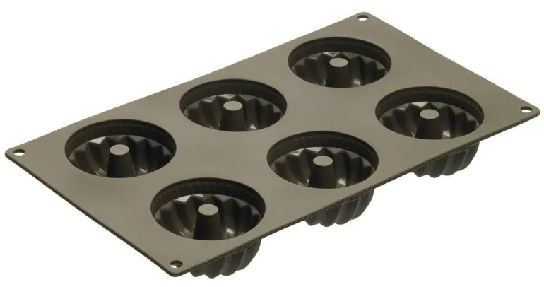 Flexiform Gugelhupf Mini 6fach braun