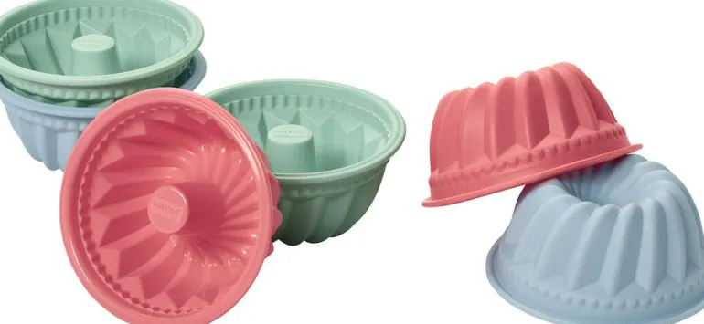 Flexiform Muffinliner Gugelhupf 6er Set Pastel Mix