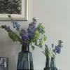 Flora Vase kurzer Hals 24cm blau