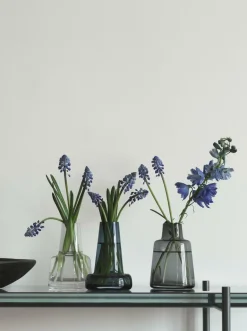 Flora Vase mtl. Hals 12cm klar