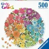 Flowers - Circle of Colors Puzzle 500 Teile