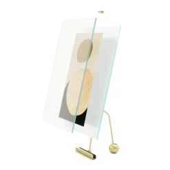 Flute Picture Frame 8x10 Brass