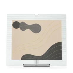 FLUTE PICTURE FRAME 20x25 CHROME