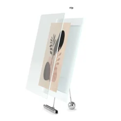 FLUTE PICTURE FRAME 20x25 CHROME