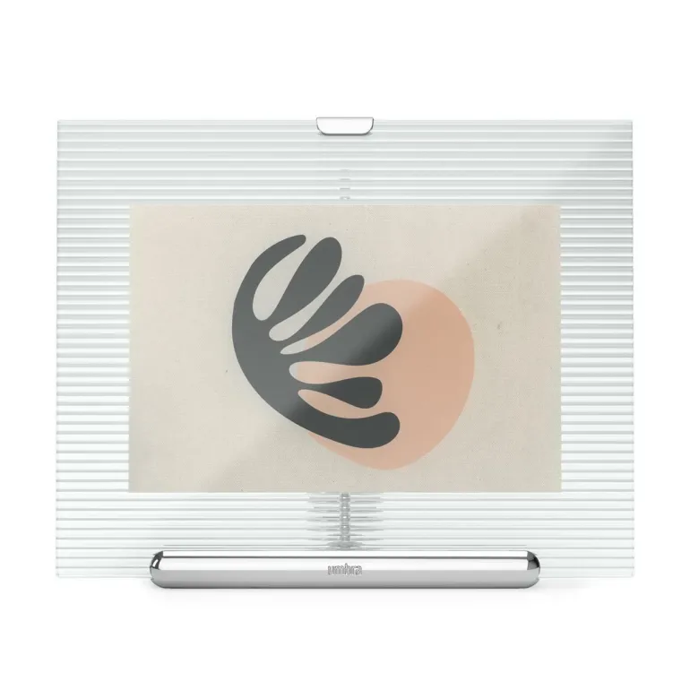 FLUTE PICTURE FRAME 10x15 CHROME