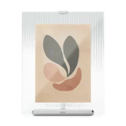 FLUTE PICTURE FRAME 13x18 CHROME
