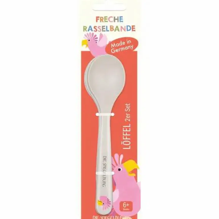 Freche Rasselbande - Löffel 2Er-Set Kakadu