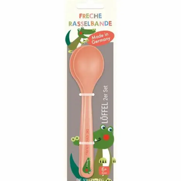 Freche Rasselbande - Löffel 2Er-Set Krokodil