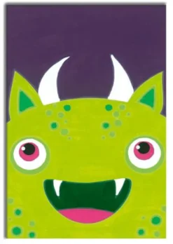 Freches Monster - Malen nach Zahlen