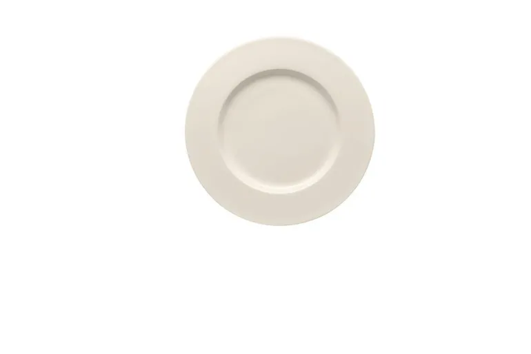 Frühstücksteller, 23cm Fahne, Brillance/ Weiß