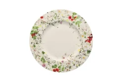 Frühstücksteller Fahne, 23 cm, Brillance / Fleurs