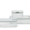 Frischhaltedosen Set Glas Easyclip 3-teilig (2x100