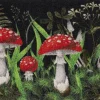 Fußmatte Fliegenpilz 50x75cm