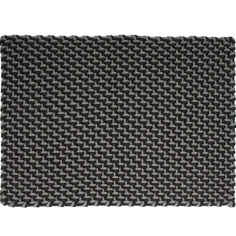 Fußmatte "Pool" stone-schwarz 52x72cm