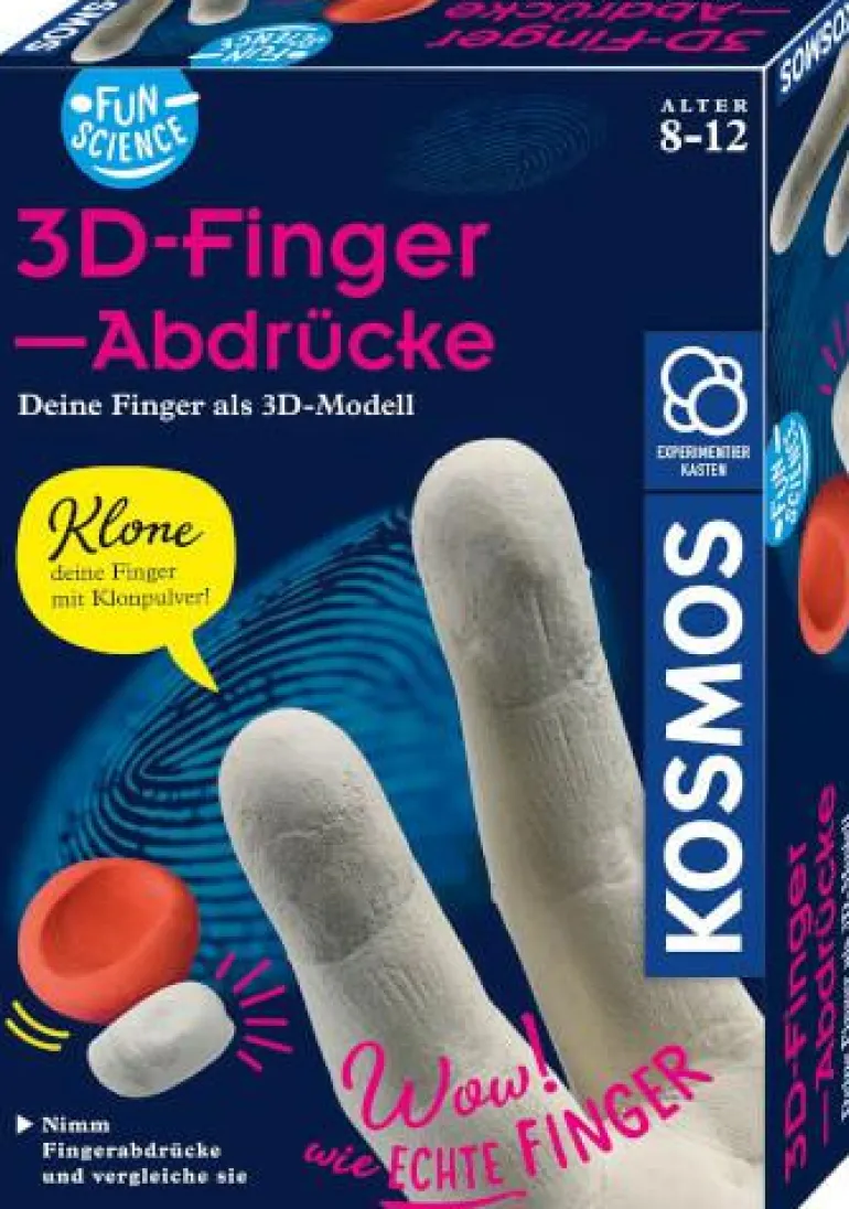 Fun Science - 3D-Fingerabdrücke