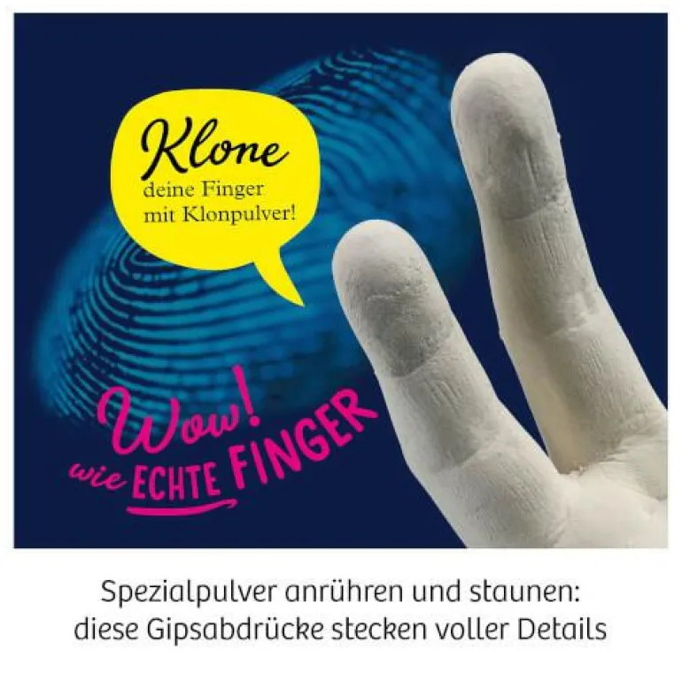 Fun Science - 3D-Fingerabdrücke