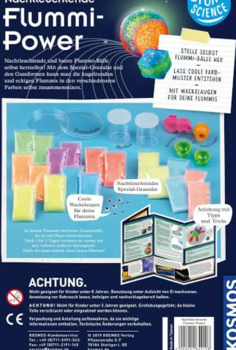 Fun Science - Nachtleuchtende Flummi-Power