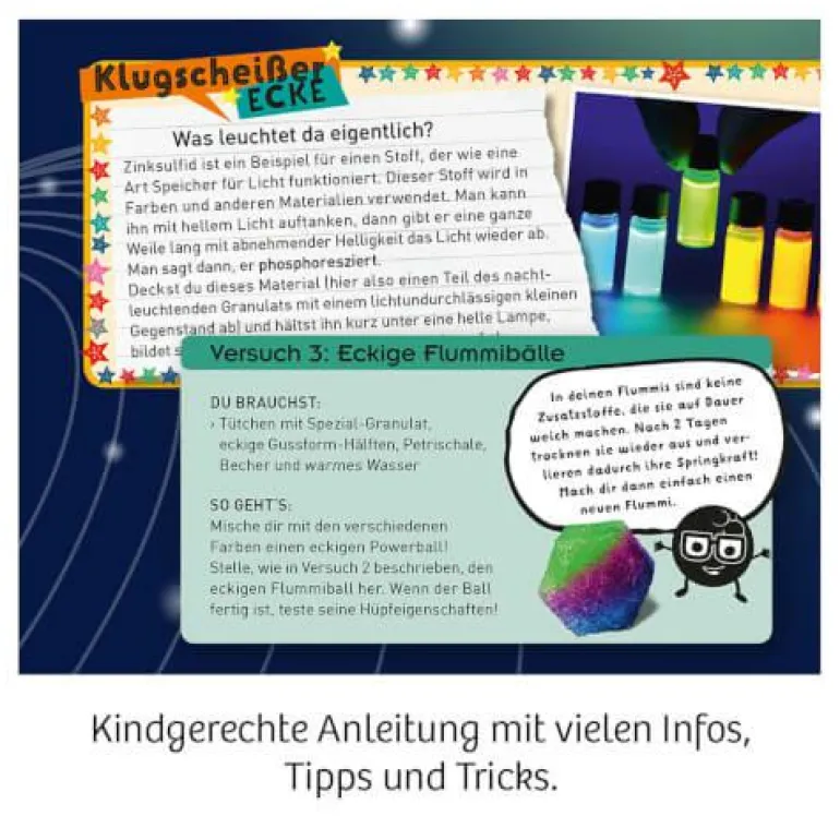 Fun Science - Nachtleuchtende Flummi-Power