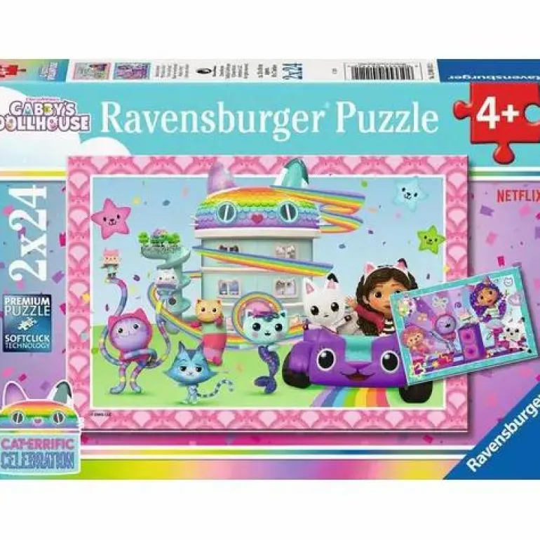 Gabby's Dollhouse: Bereit Zu Feiern! - Puzzle 2x24