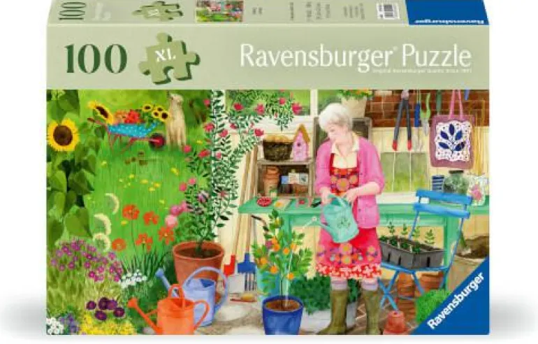 Gartenarbeit - Puzzle 100 XL Teile