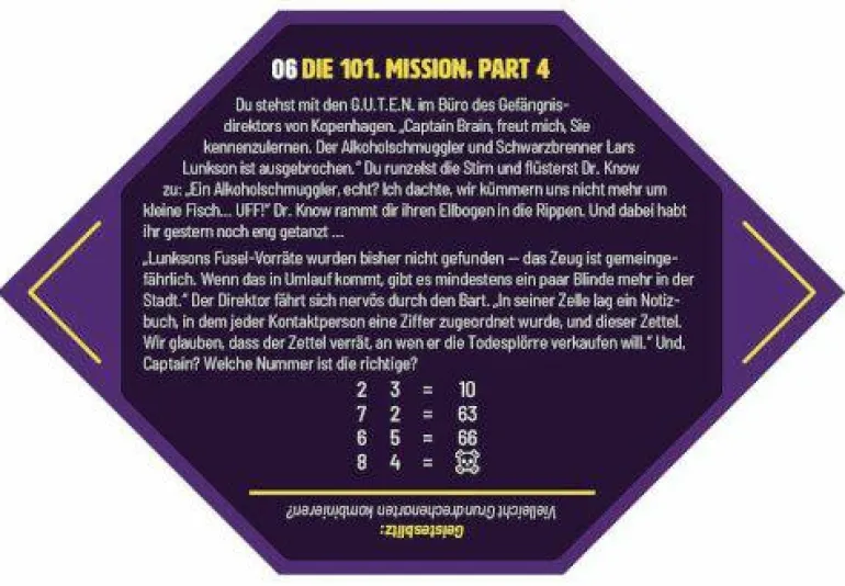 Gefährliche Rätsel Captain