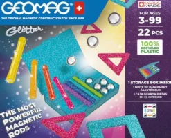 GEOMAG Glitter Recycled 22Teile