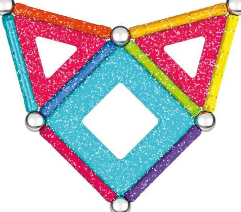 GEOMAG Glitter Recycled 22Teile