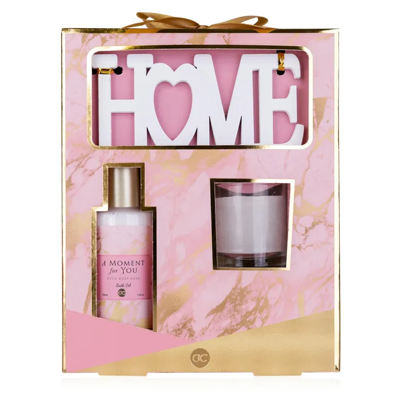 Geschenkset A MOMENT FOR YOU mit Dekoschild