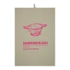 Geschirrtuch "Duarchschlach" Biobaumwolle 50x70cm