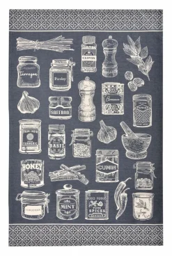 Geschirrtuch "Herbs & Spices" 100% Baumwolle