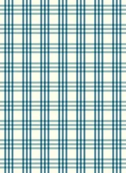 Geschirrtuch "Karo gross" atlantik 50x70cm 50% Lei