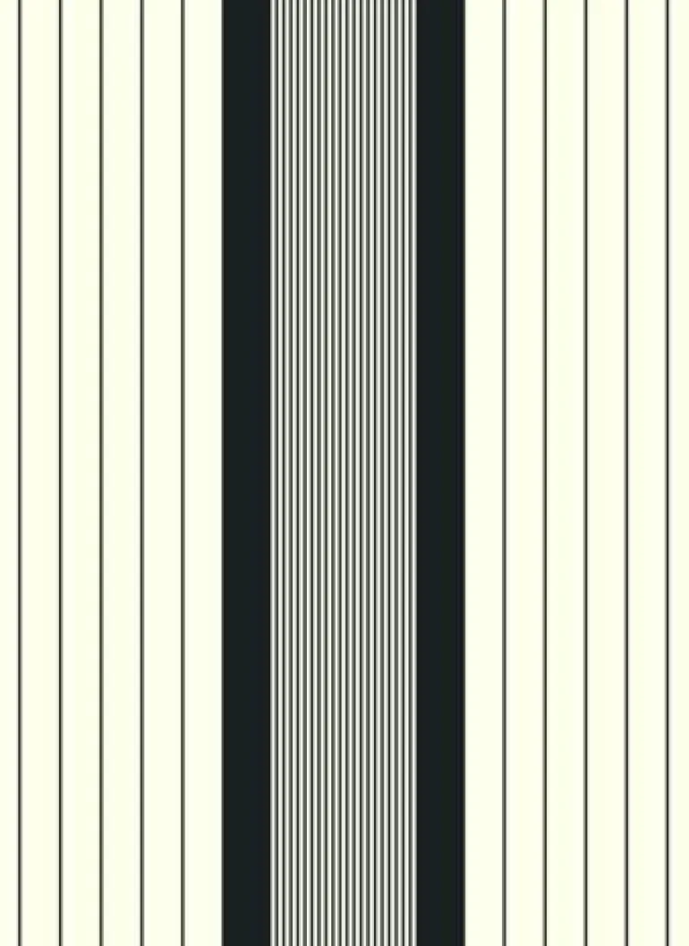 Geschirrtuch "Streifen Borde" schwarz 50x70cm 50%