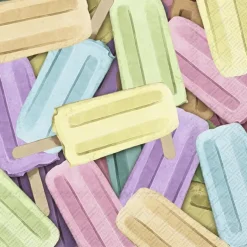 GLACES turquoise Cocktail-Servietten C 958942