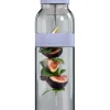 Glaskaraffe Sund Anthrazit grau 1100ml