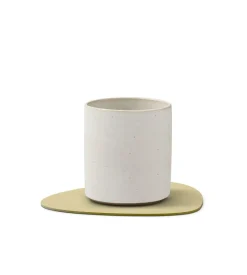 Glass Mat Curve Corduroy Lemon Sorbet
