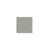 Glass Mat Square Corduroy Light Grey
