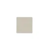 Glass Mat Square Corduroy Oyster White
