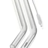 Glastrinkhalm 4St. 23 cm